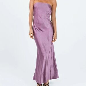 Princess Polly Strapless Mauve Dress